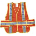 1290-O Mesh Class 2 Breakaway Orange Reflective Safety Vest